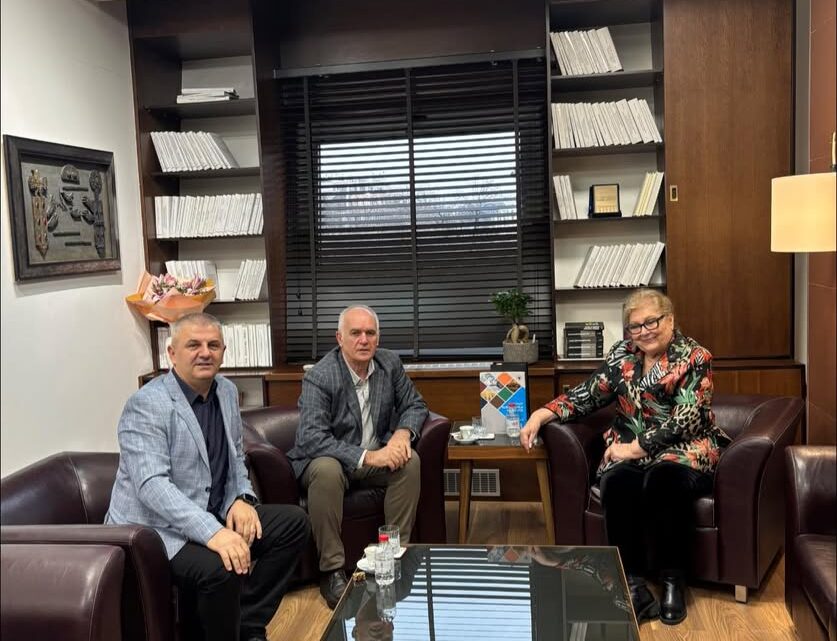 Vizita e Kryesisë së Institutit Alb-Shkenca në Akademinë e Shkencave d…